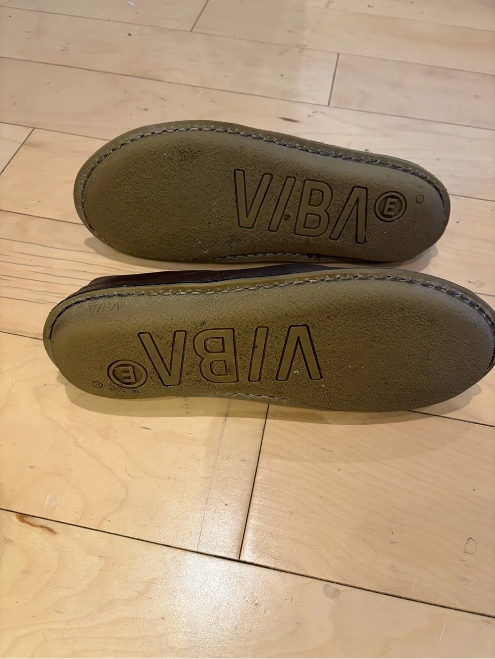 VIBAe ZUMA Leather Ergonomic Slip-On Shoes Brown EU 46 / US Men’s 12–12.5
